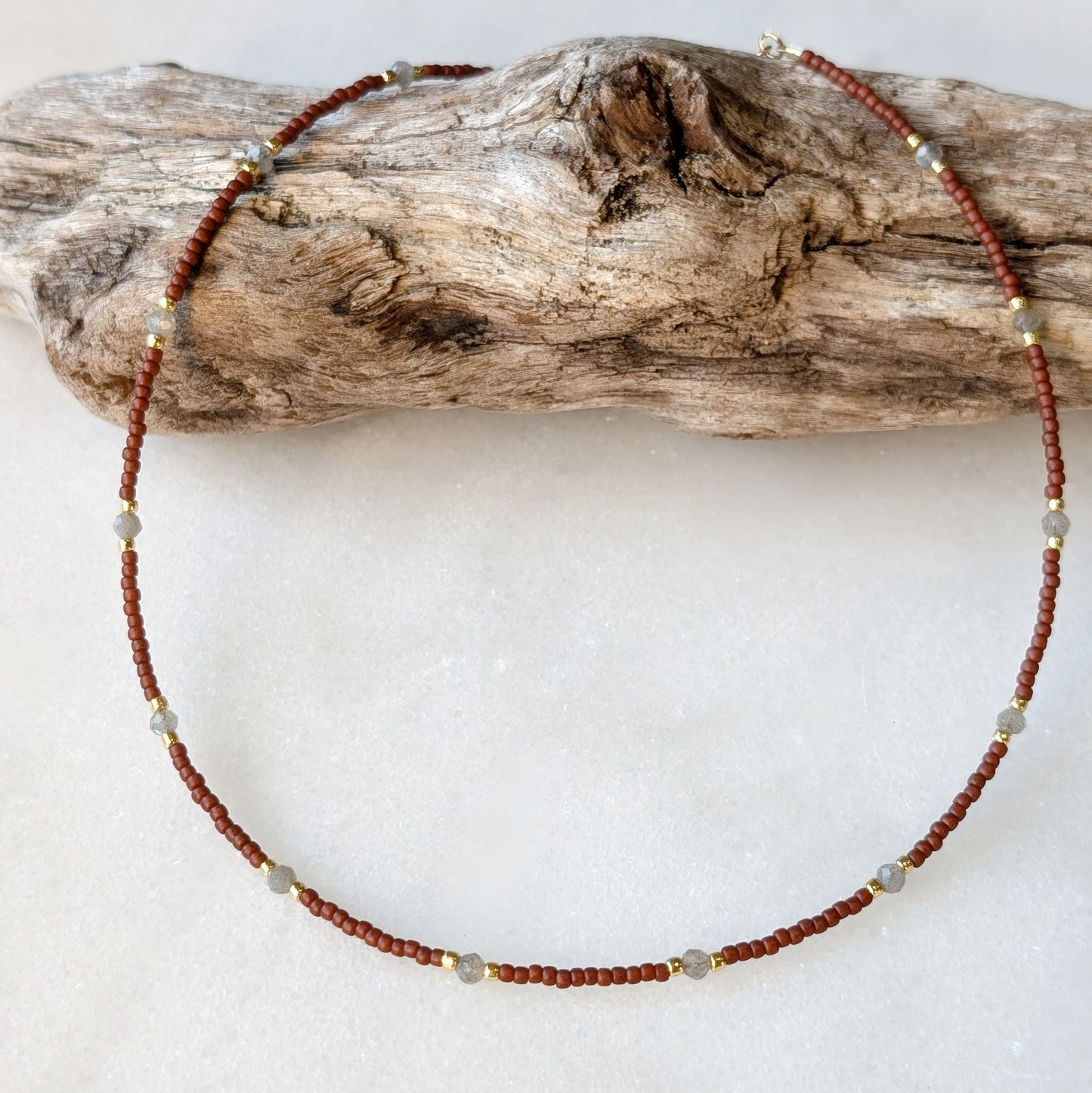 Labradorite Autumn Transformation Necklace