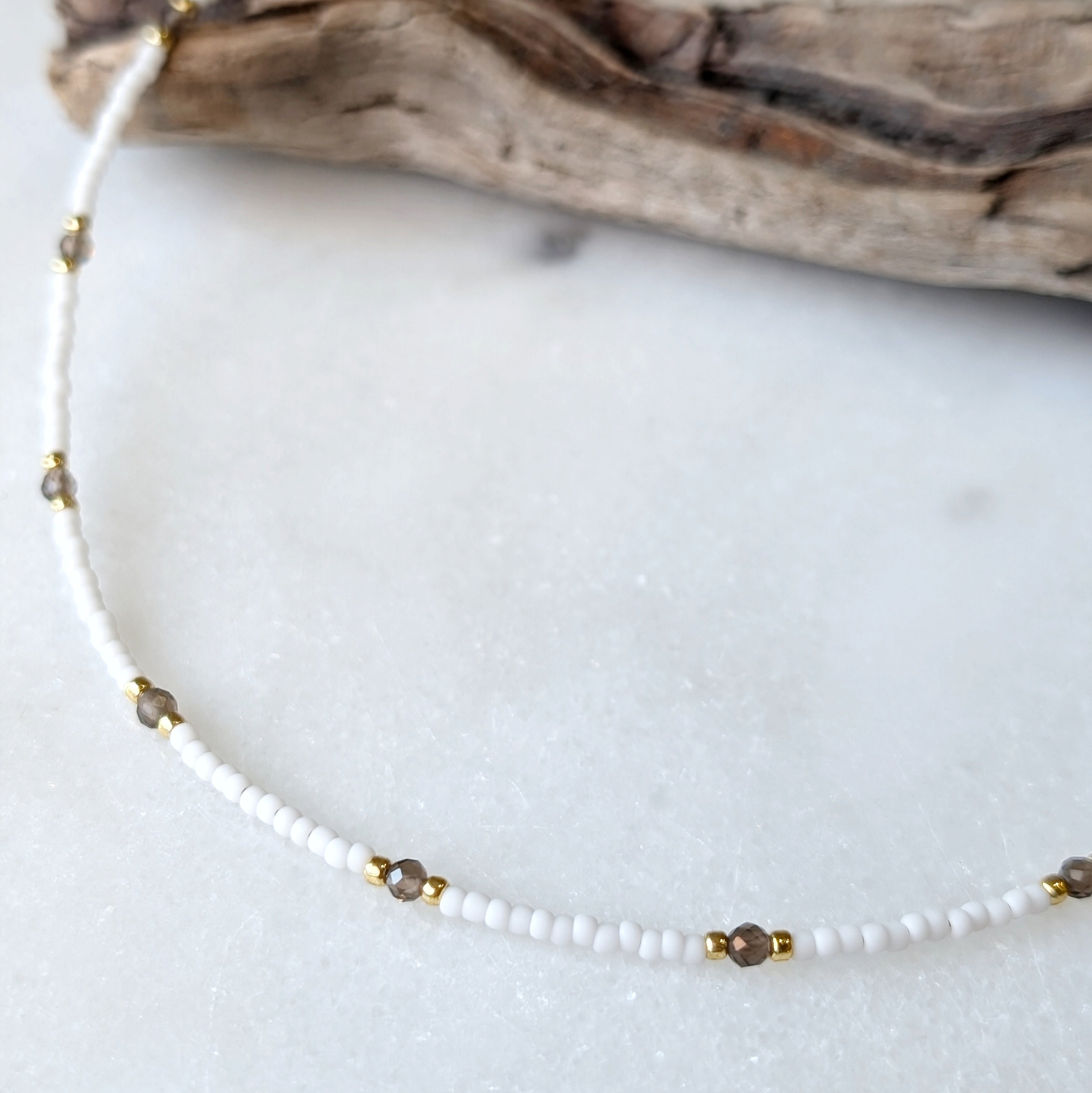 Smoky Quartz Earth Grounding Necklace