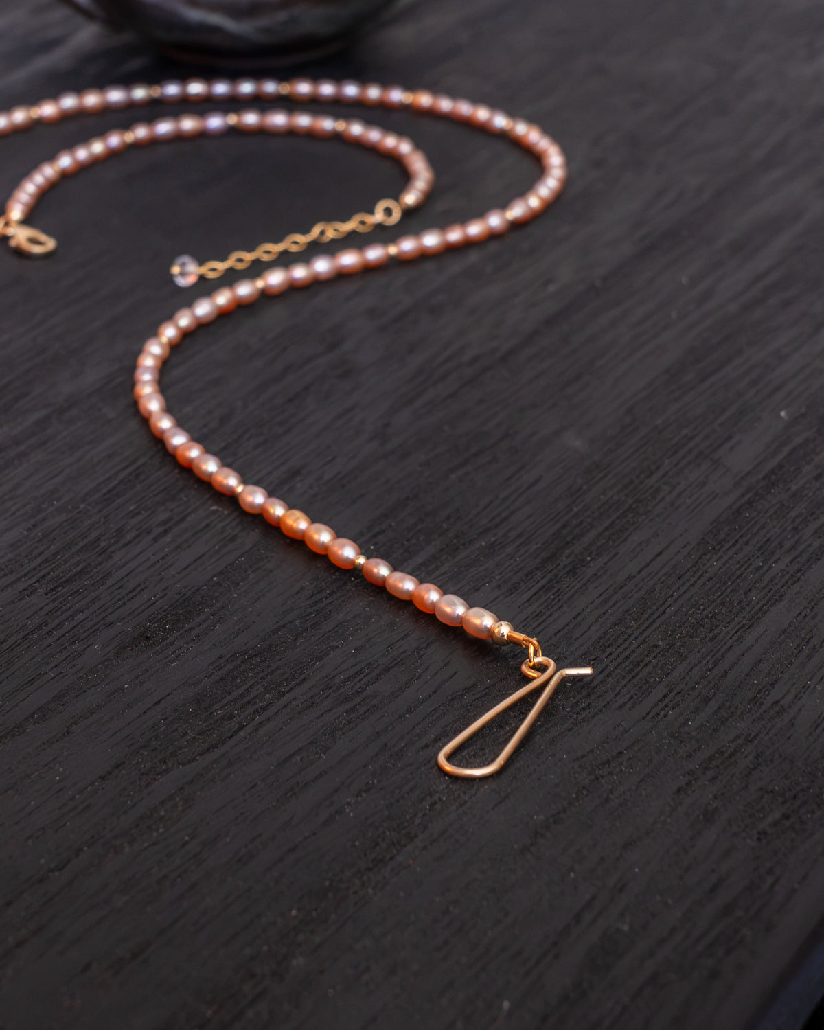 Autumn Ember Freshwater Pearl Necklace