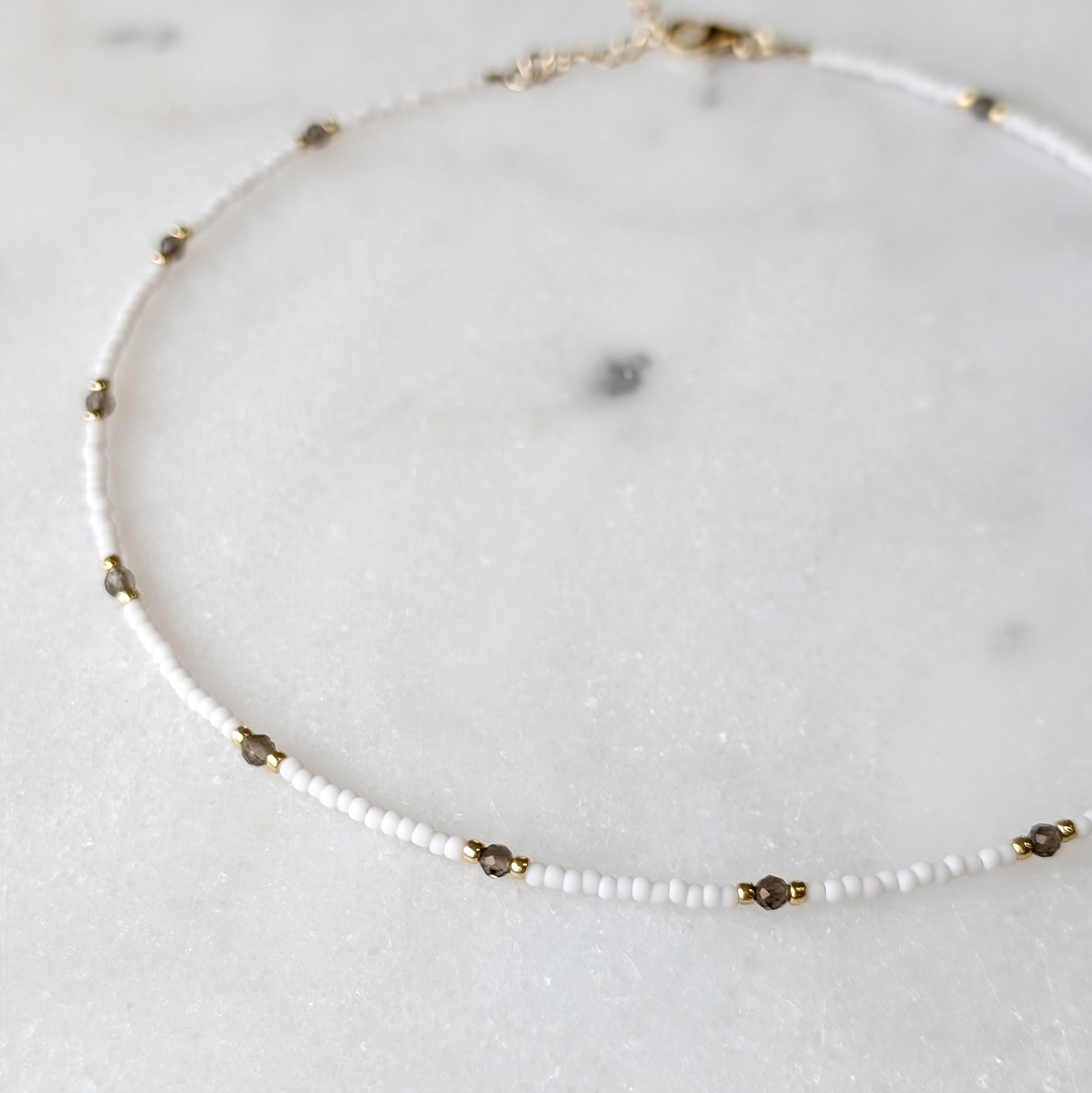 Smoky Quartz Earth Grounding Necklace