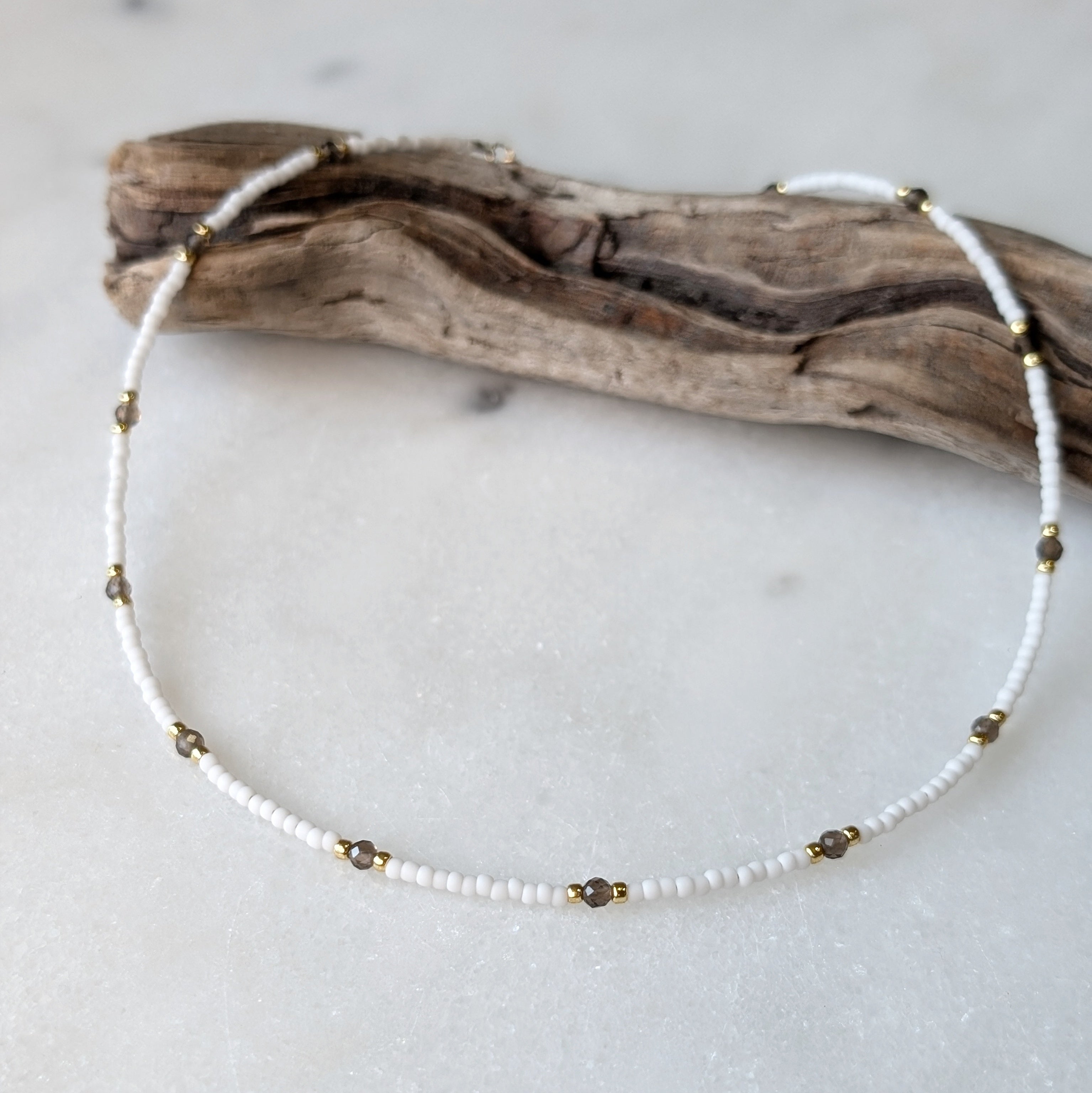 Smoky Quartz Earth Grounding Necklace