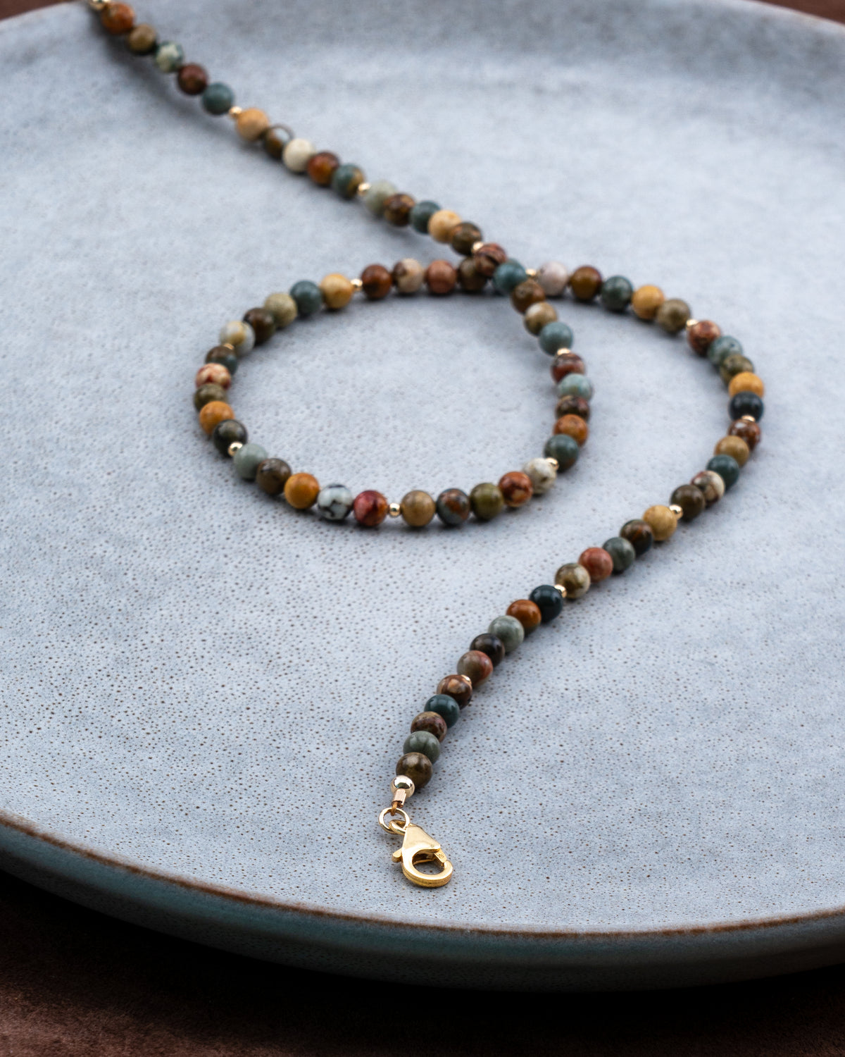 High Desert Owyhee Picture Jasper Necklace