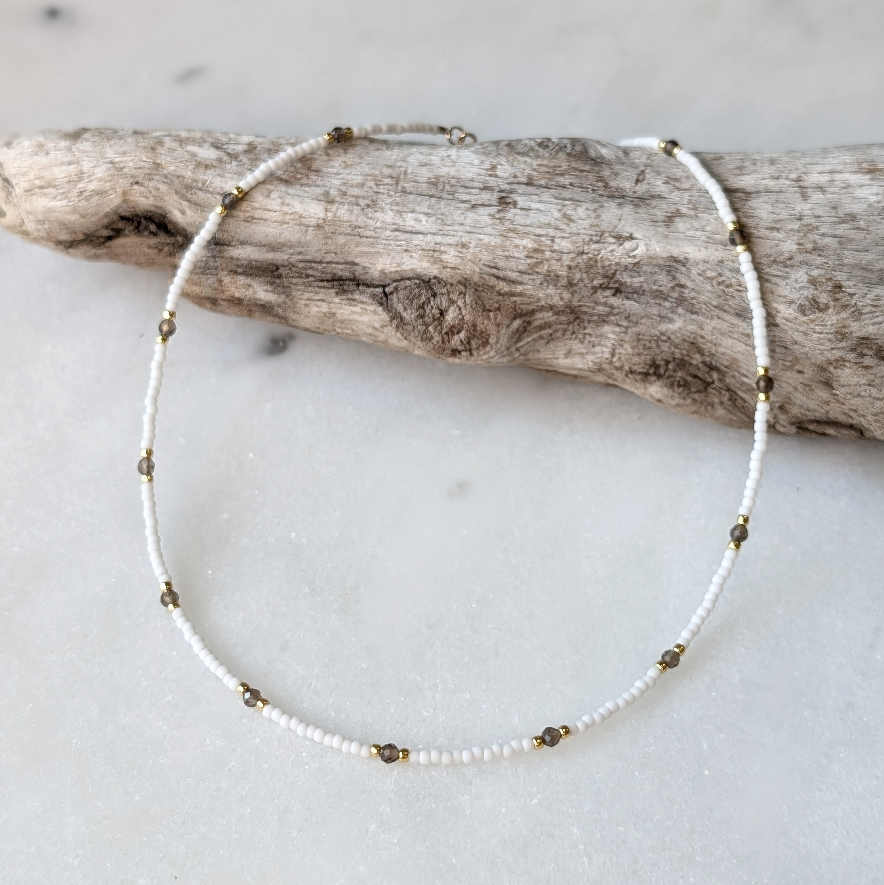 Smoky Quartz Earth Grounding Necklace
