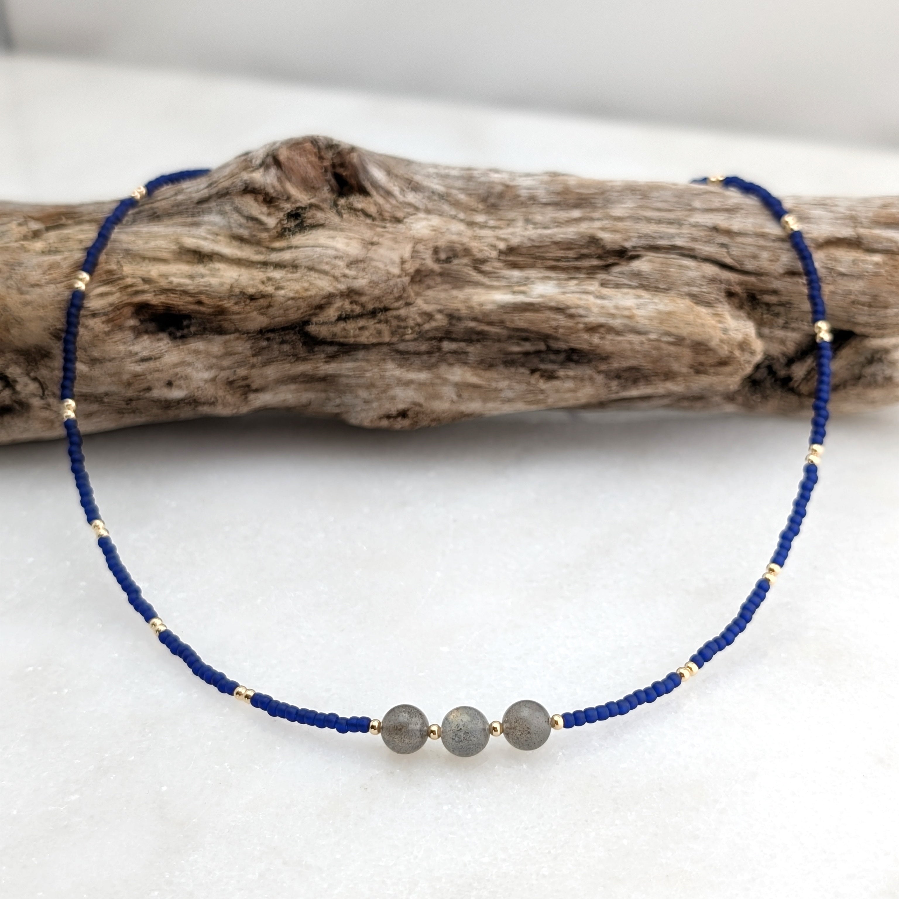 Labradorite Deep Sea Triple Transformation Necklace