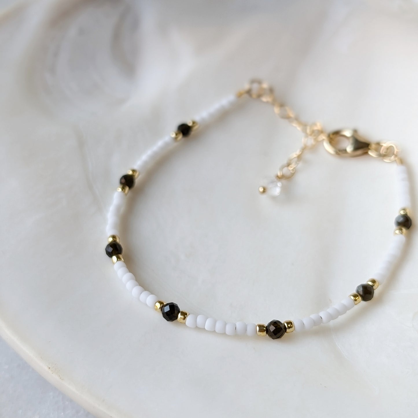 Golden Obsidian Protective Bracelet