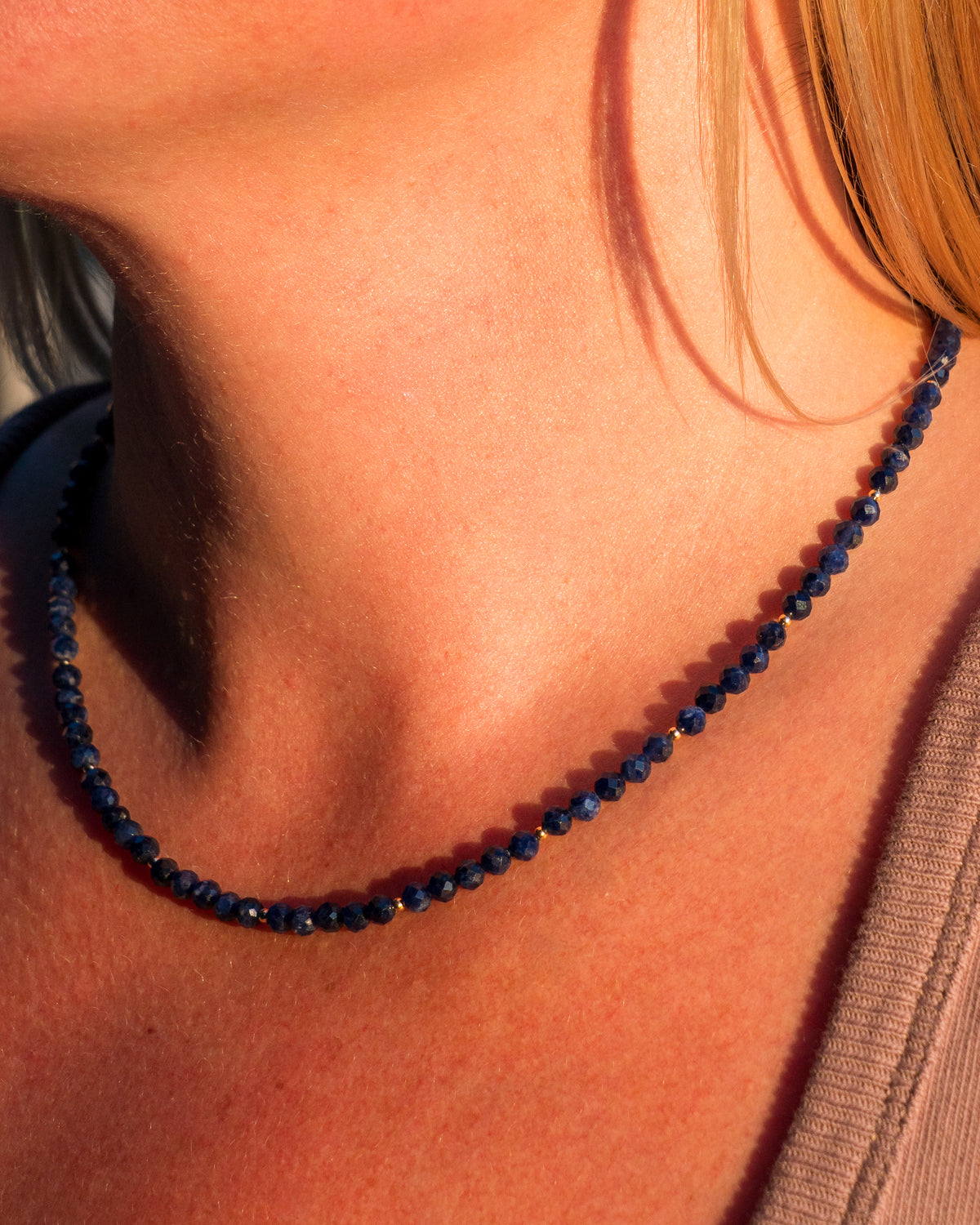 Midnight Indigo Sodalite Necklace