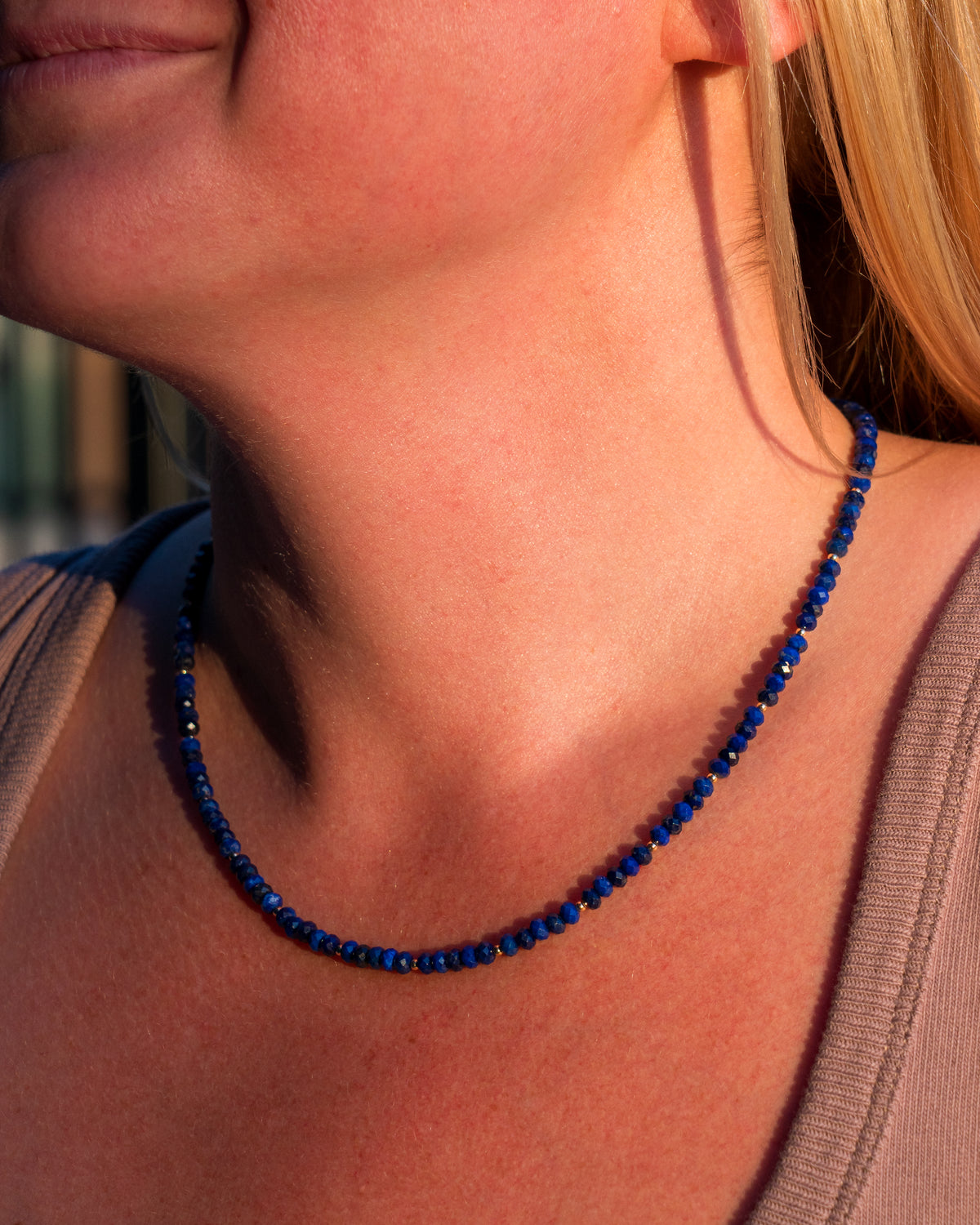 Deep Azure Lapis Necklace