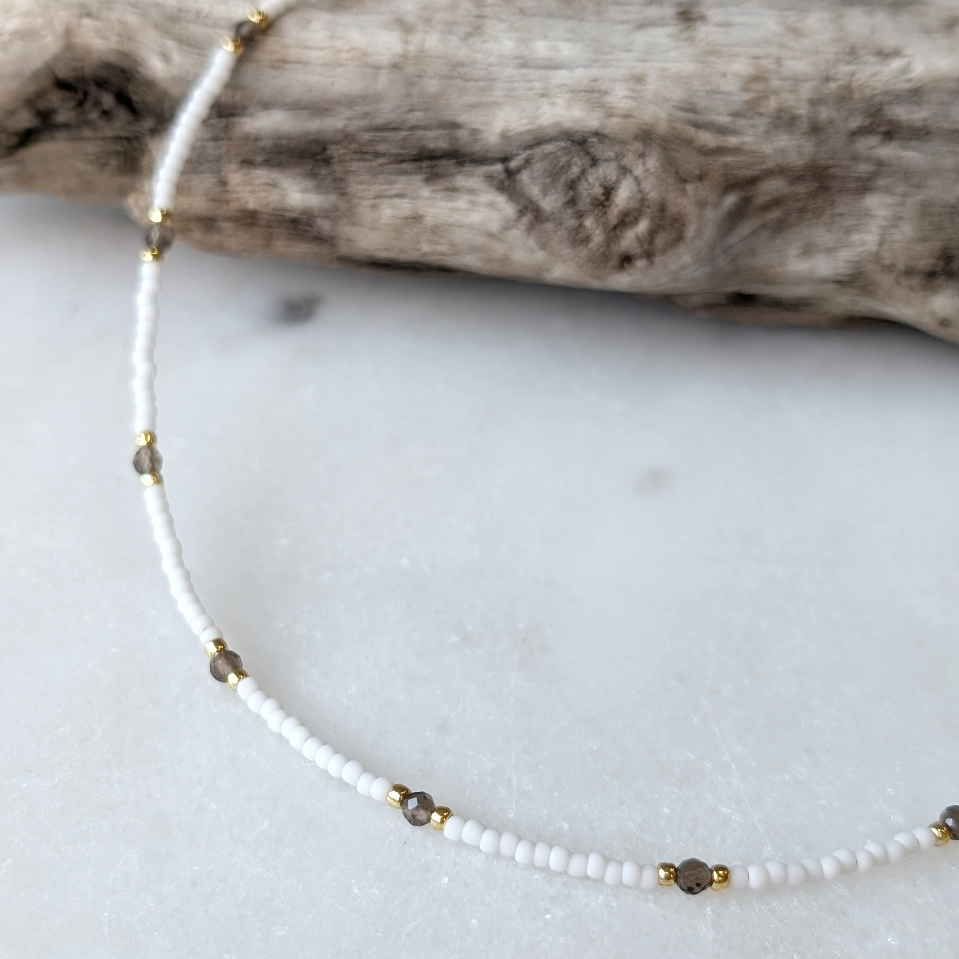 Smoky Quartz Earth Grounding Necklace