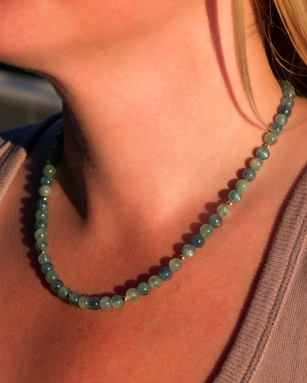 Aurora Kyanite Necklace