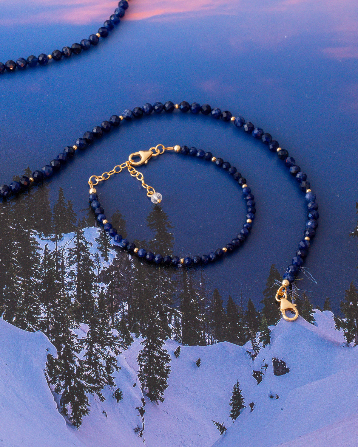 Midnight Indigo Sodalite Bracelet