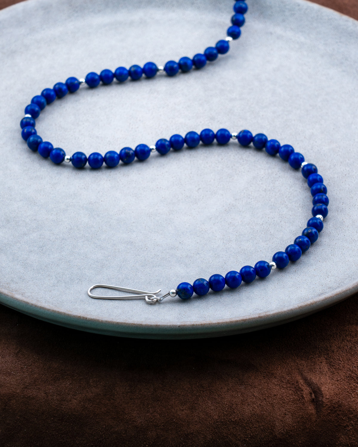 Cobalt Dusk Lapis Necklace