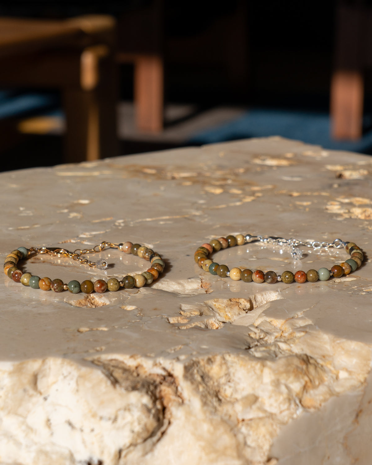 High Desert Owyhee Picture Jasper Bracelet