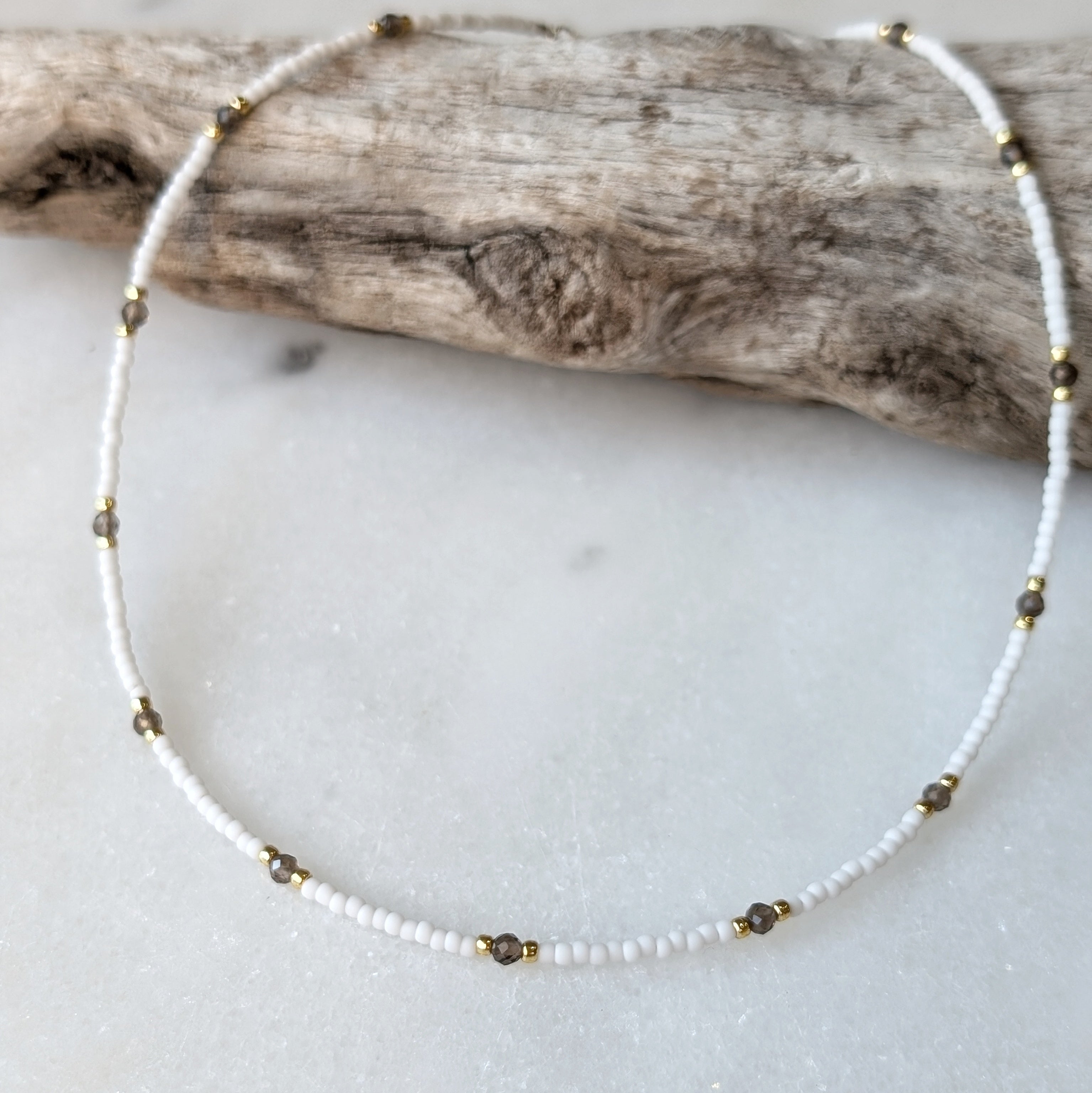 Smoky Quartz Earth Grounding Necklace