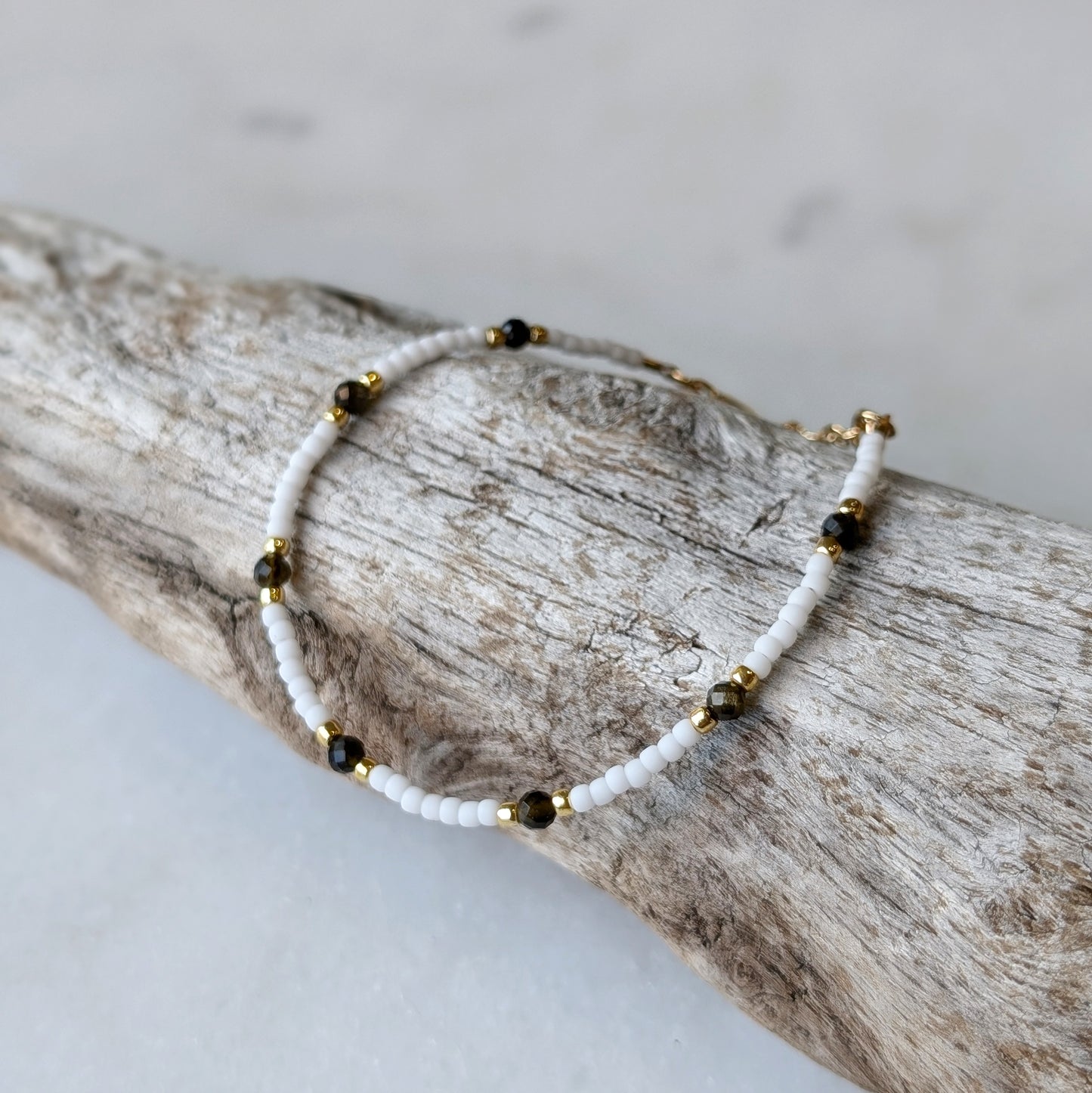 Golden Obsidian Protective Bracelet