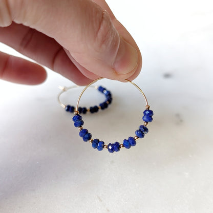 Lapis Hoops