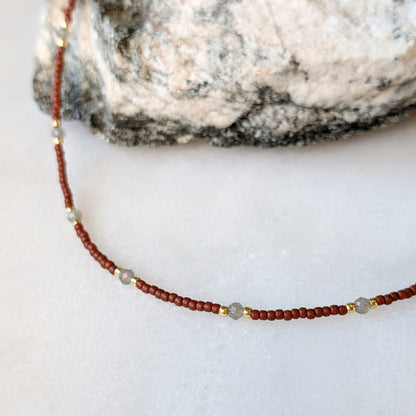 Labradorite Autumn Transformation Necklace