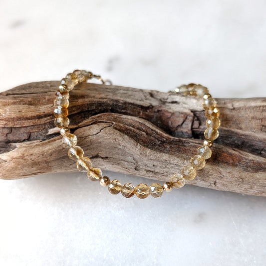 Citrine Abundance Luxe Bracelet