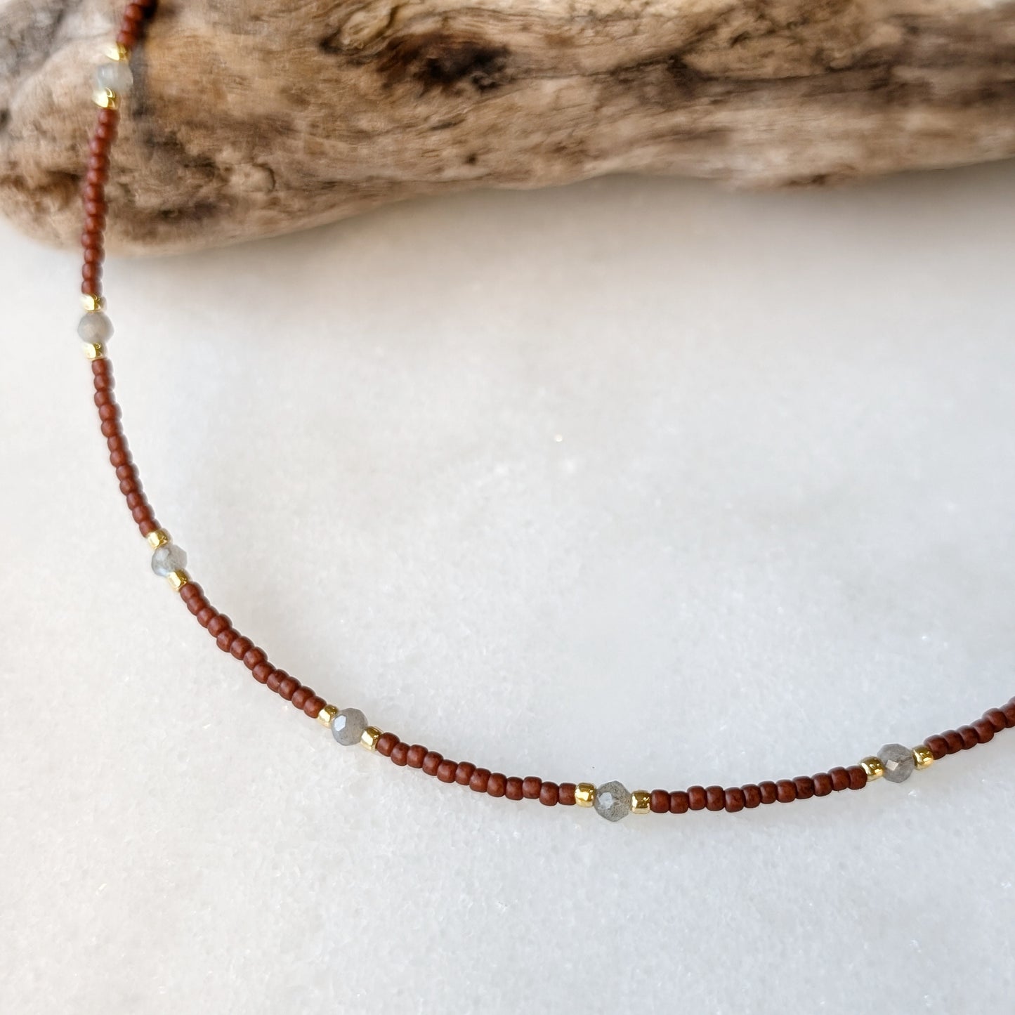 Labradorite Autumn Transformation Necklace