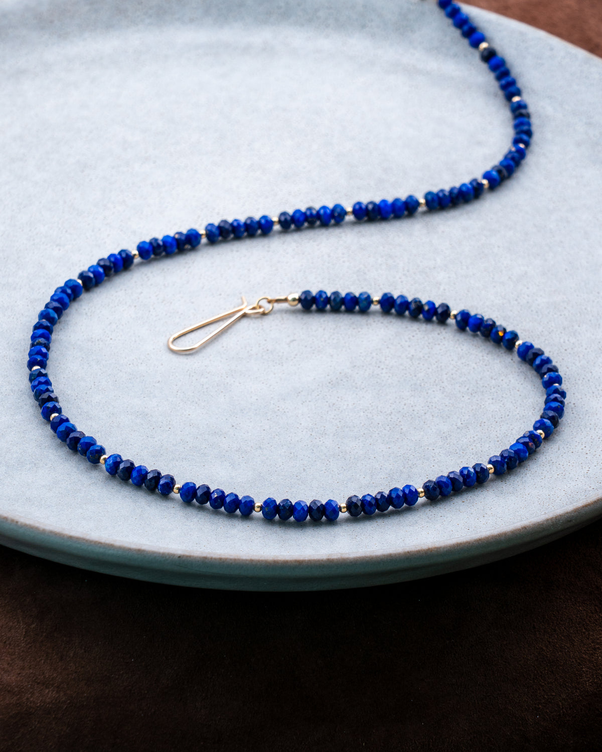 Deep Azure Lapis Necklace