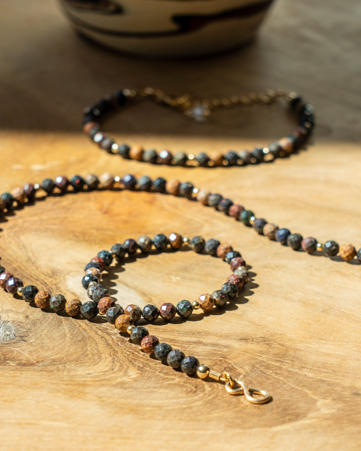 Ember Noir Black Opal Necklace