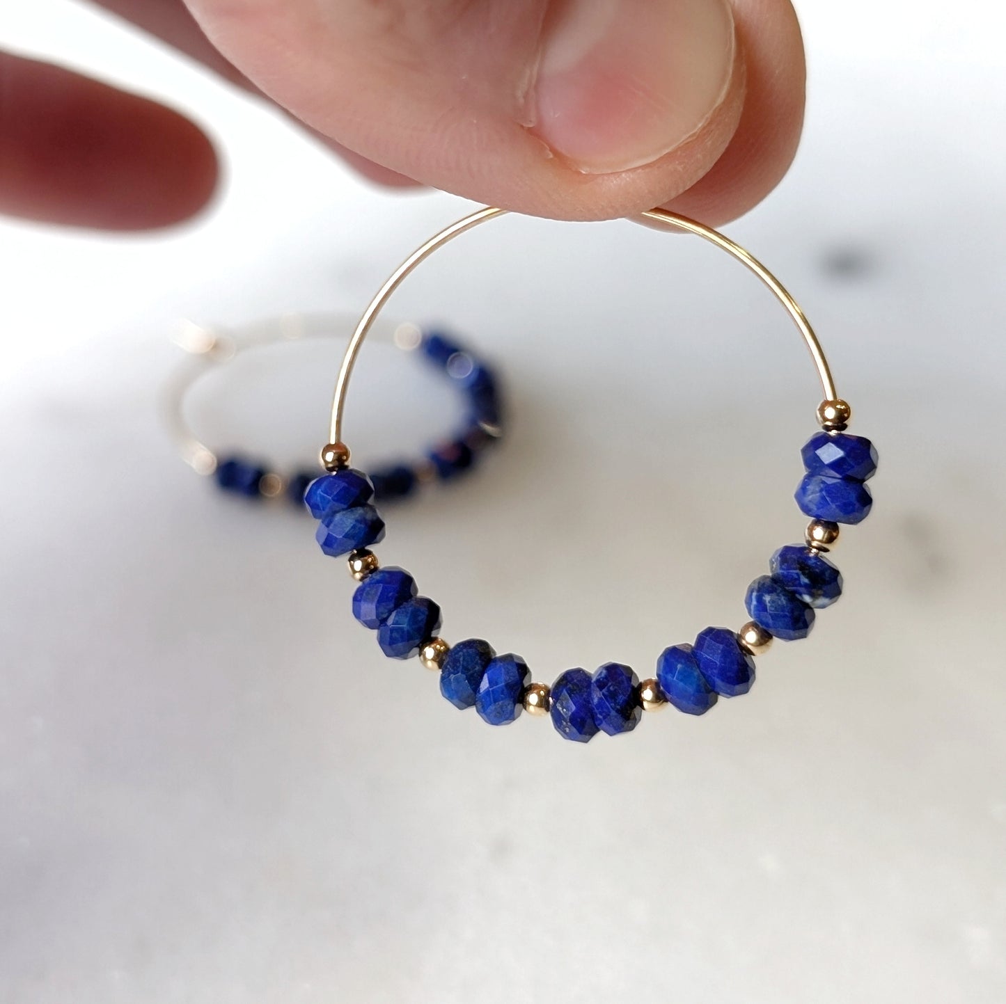 Lapis Hoops