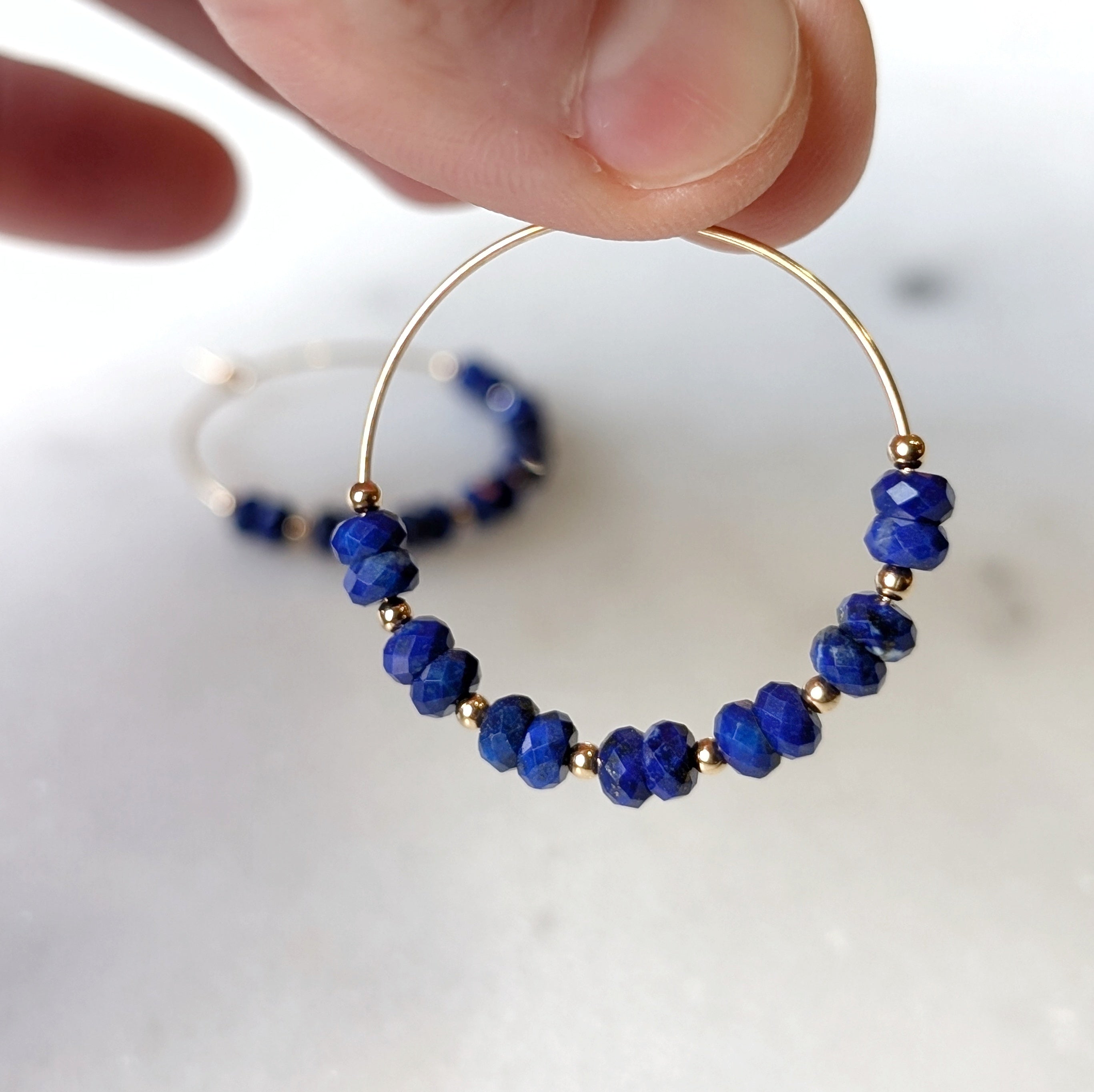 Lapis Hoops