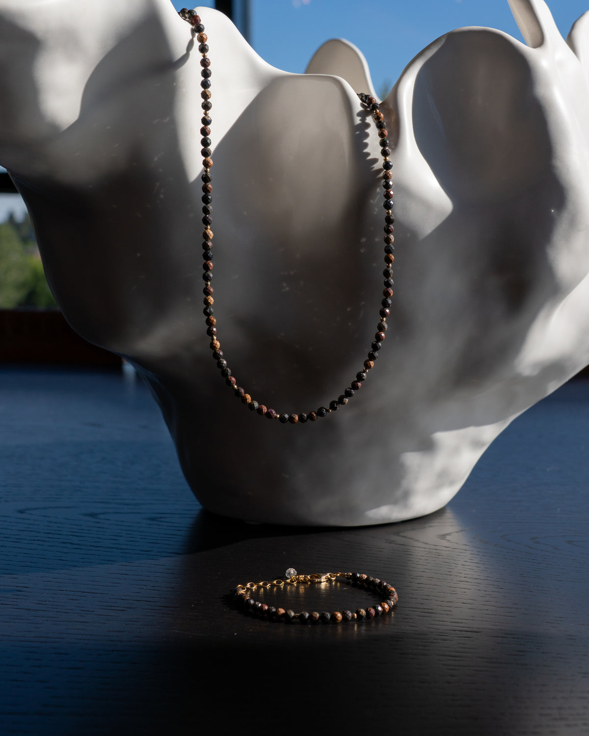 Ember Noir Black Opal Bracelet