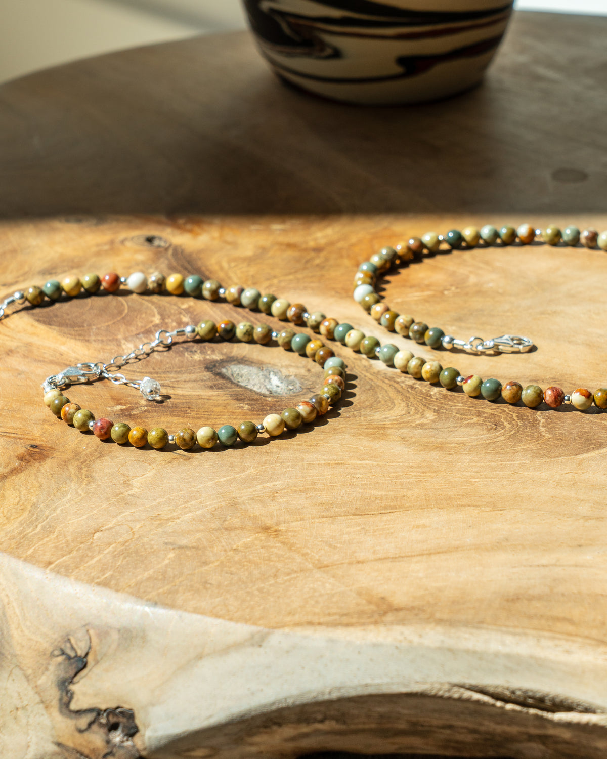 High Desert Owyhee Picture Jasper Bracelet