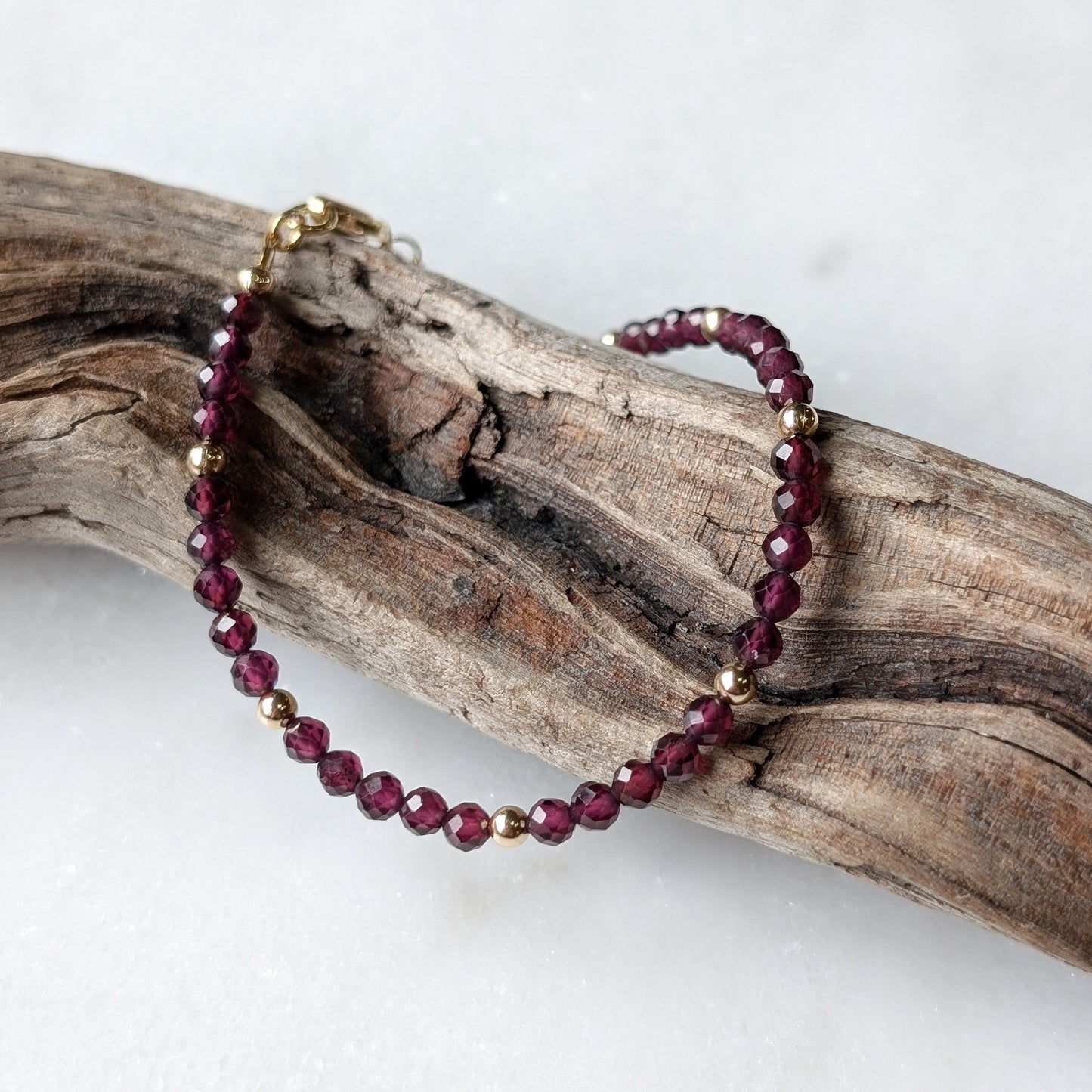 Garnet Luxe Bracelet