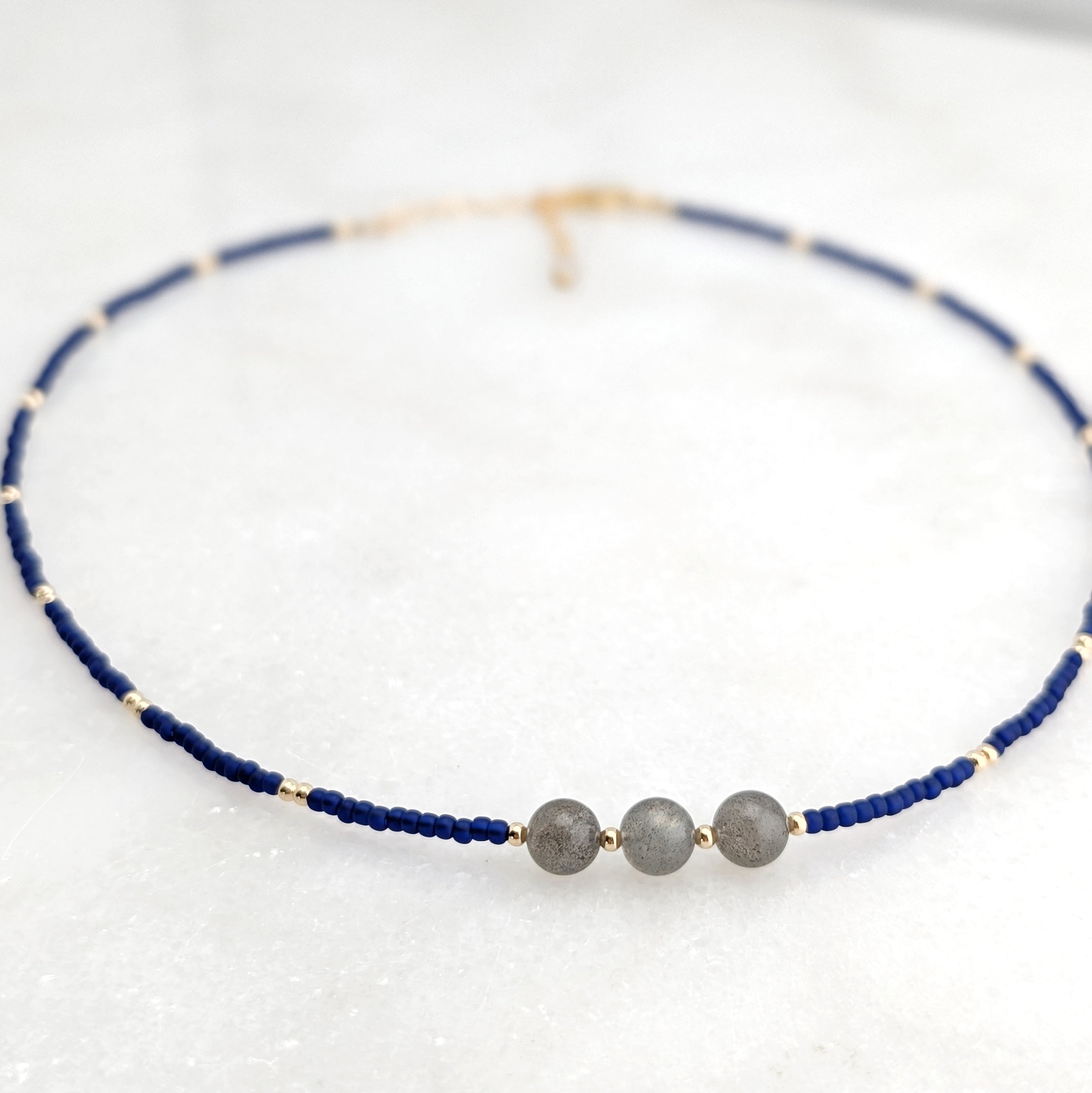 Labradorite Deep Sea Triple Transformation Necklace