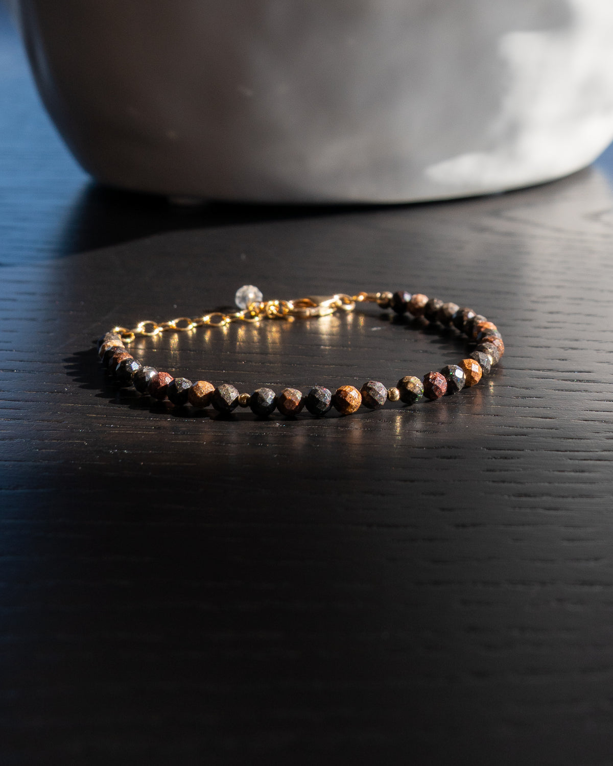 Ember Noir Black Opal Bracelet