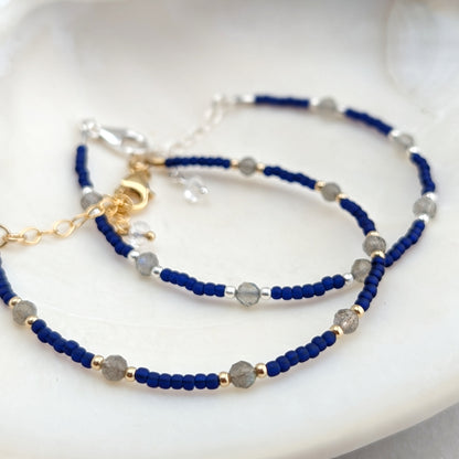 Labradorite Deep Sea Transformation Bracelet
