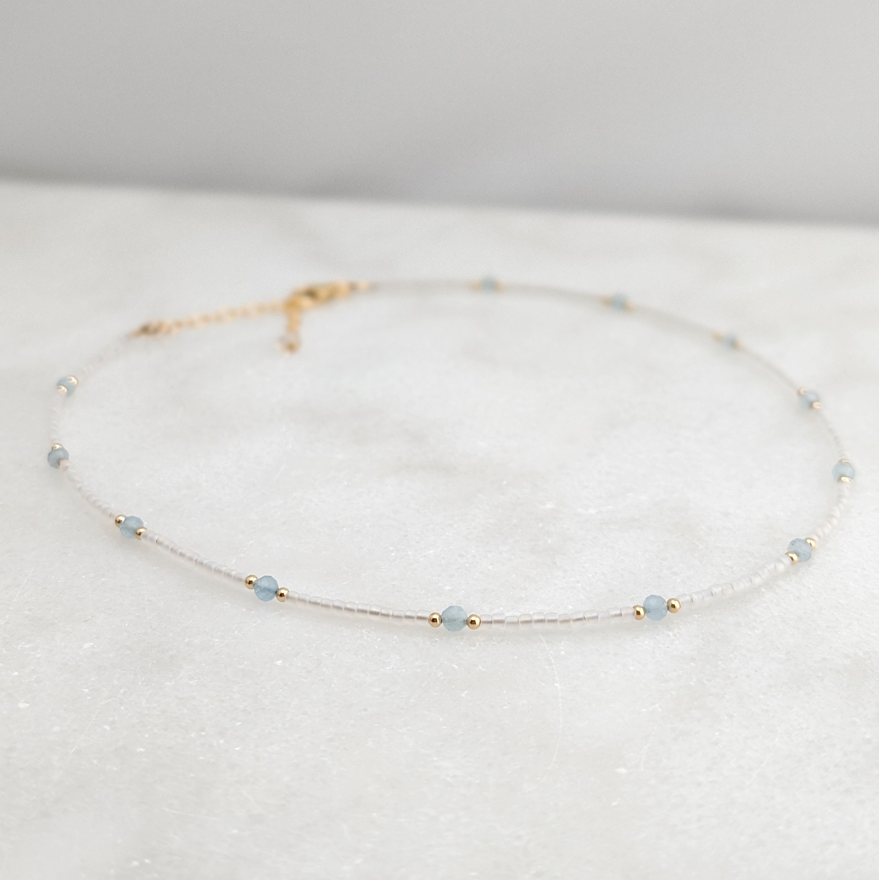 Aquamarine Tranquil Waters Necklace