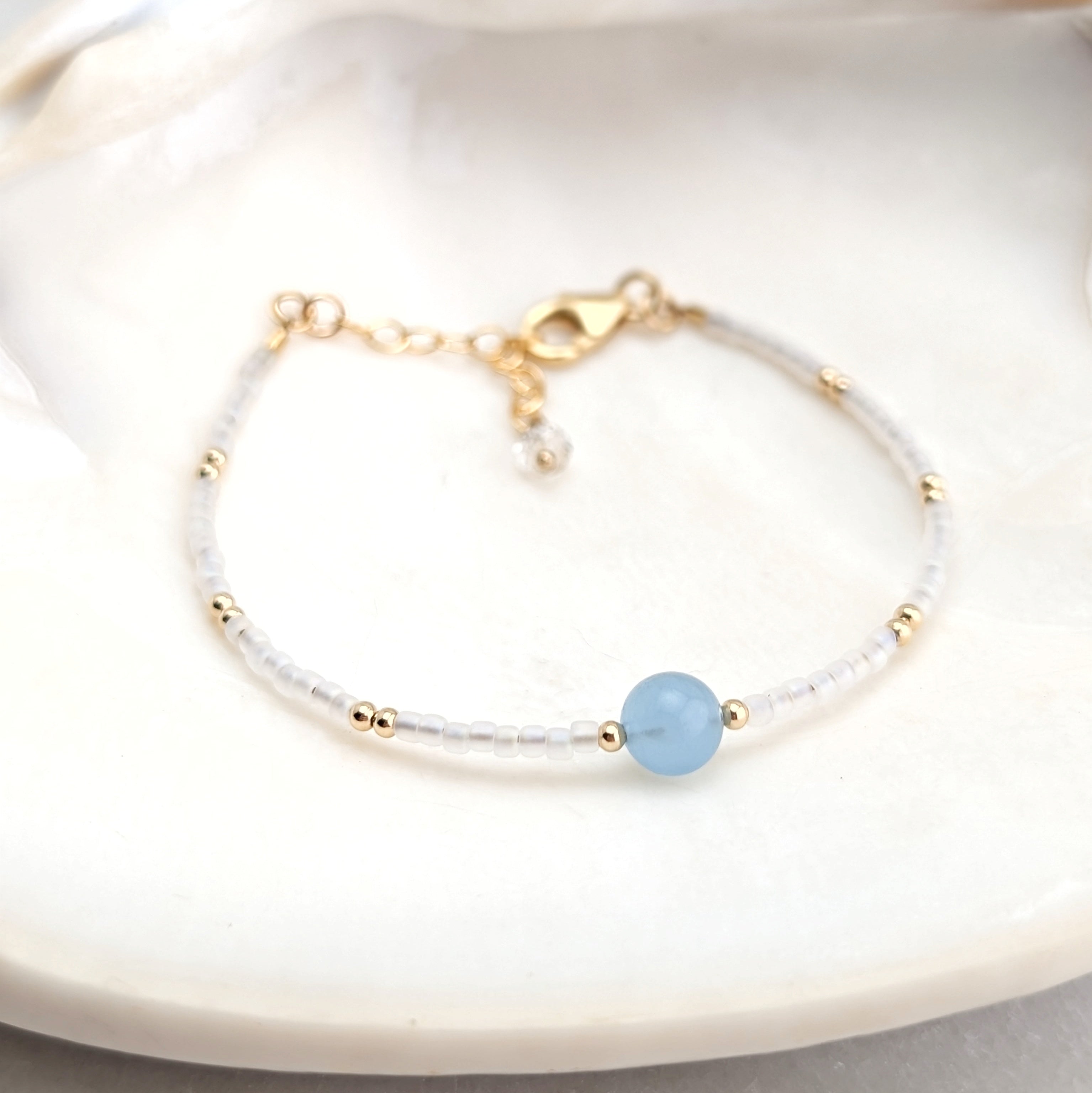 Aquamarine Tranquil Waters Accent Bracelet