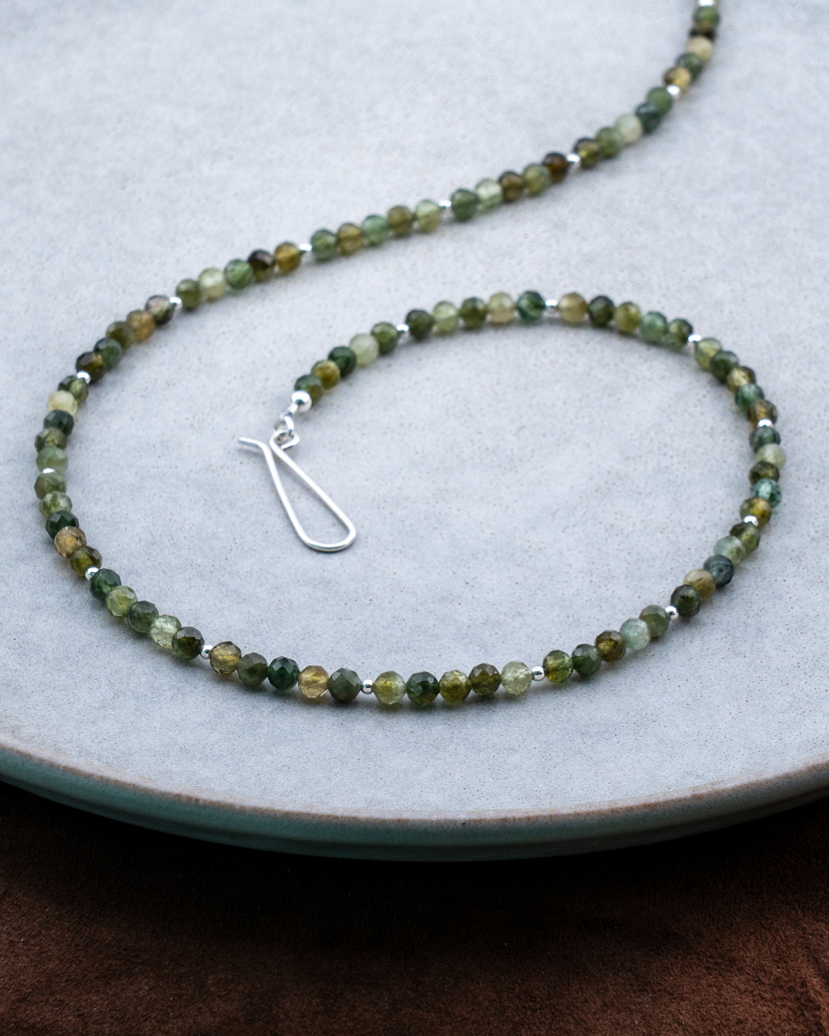 Verdelite Lumière Green Tourmaline Necklace