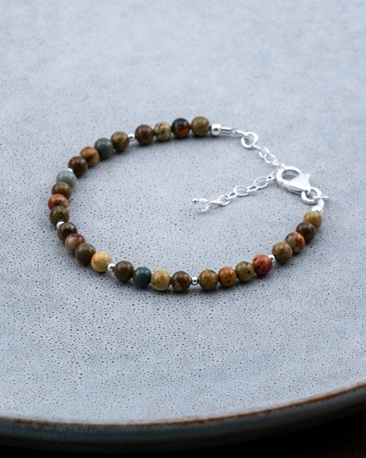 High Desert Owyhee Picture Jasper Bracelet