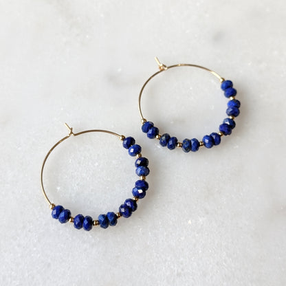 Lapis Hoops