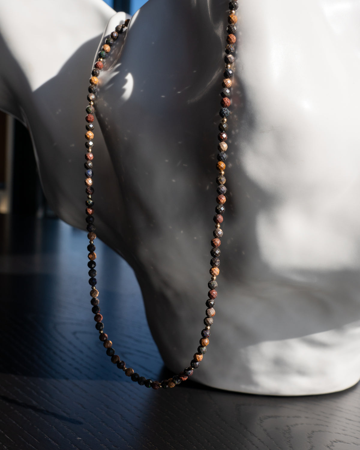 Ember Noir Black Opal Necklace