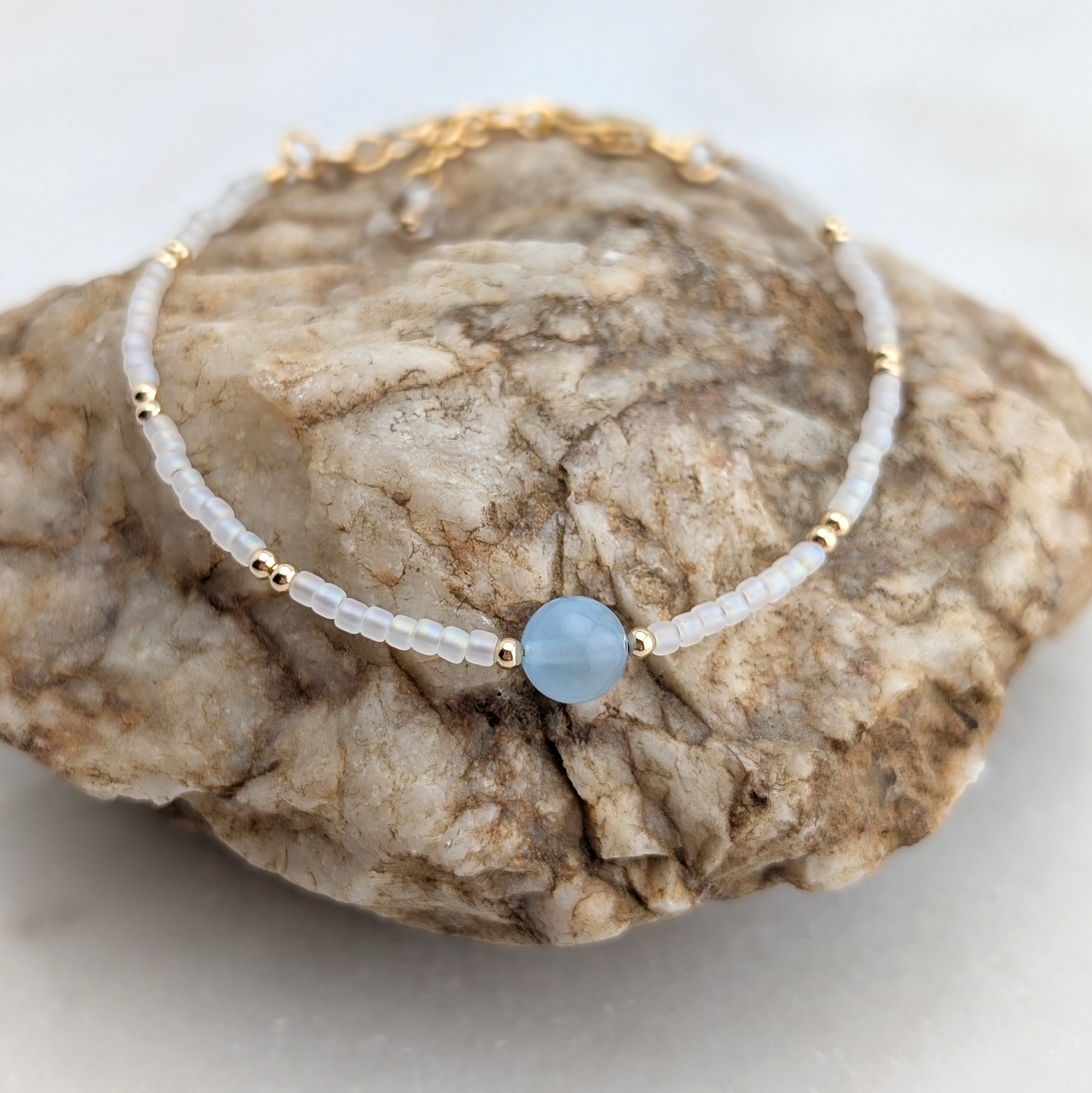 Aquamarine Tranquil Waters Accent Bracelet