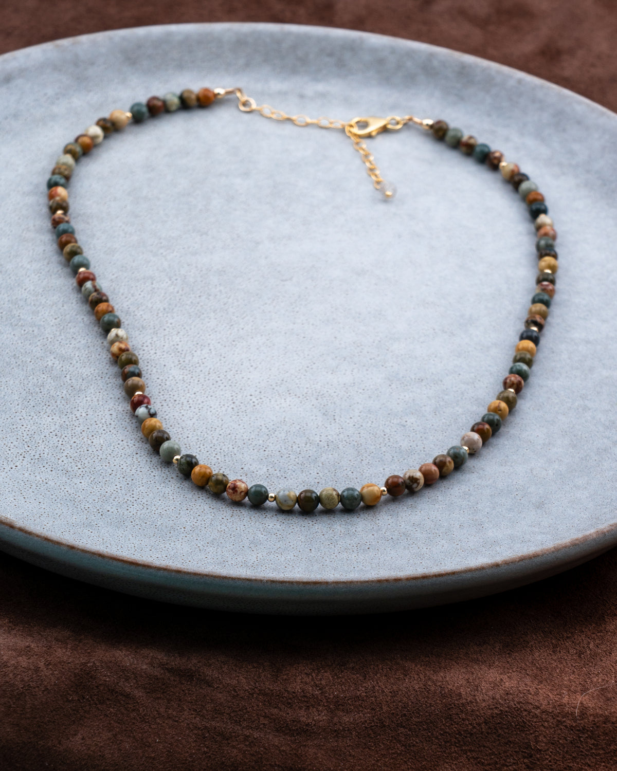 High Desert Owyhee Picture Jasper Necklace