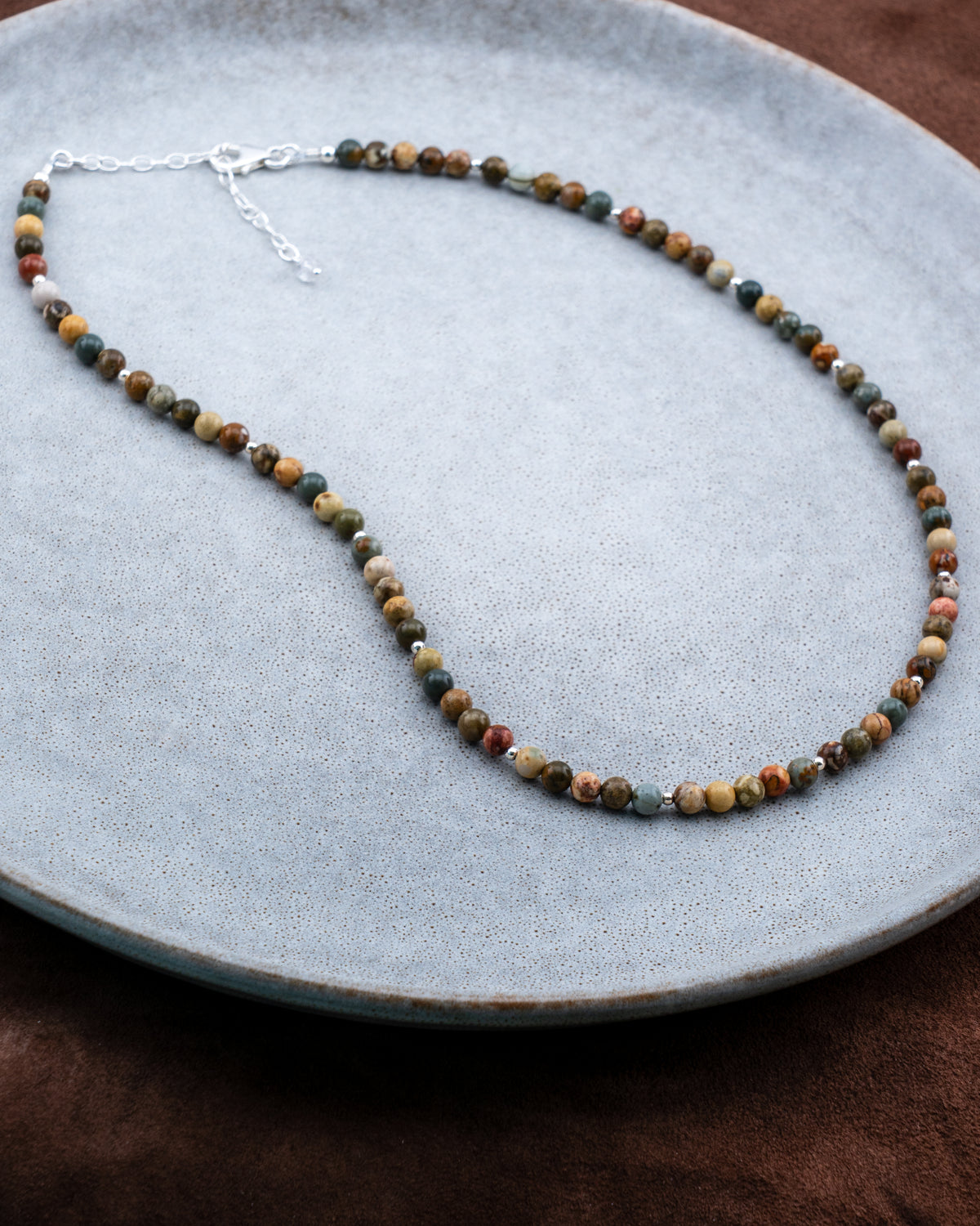 High Desert Owyhee Picture Jasper Necklace