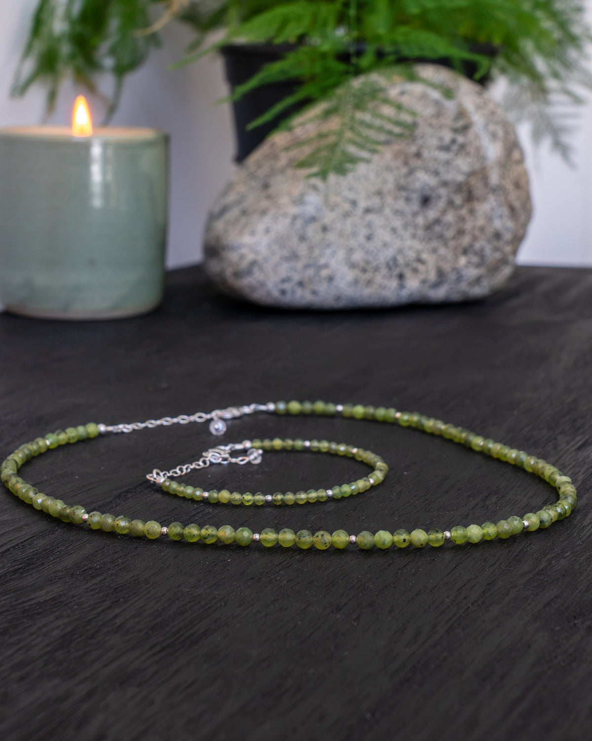 Boreal Woodland Canadian Jade Necklace
