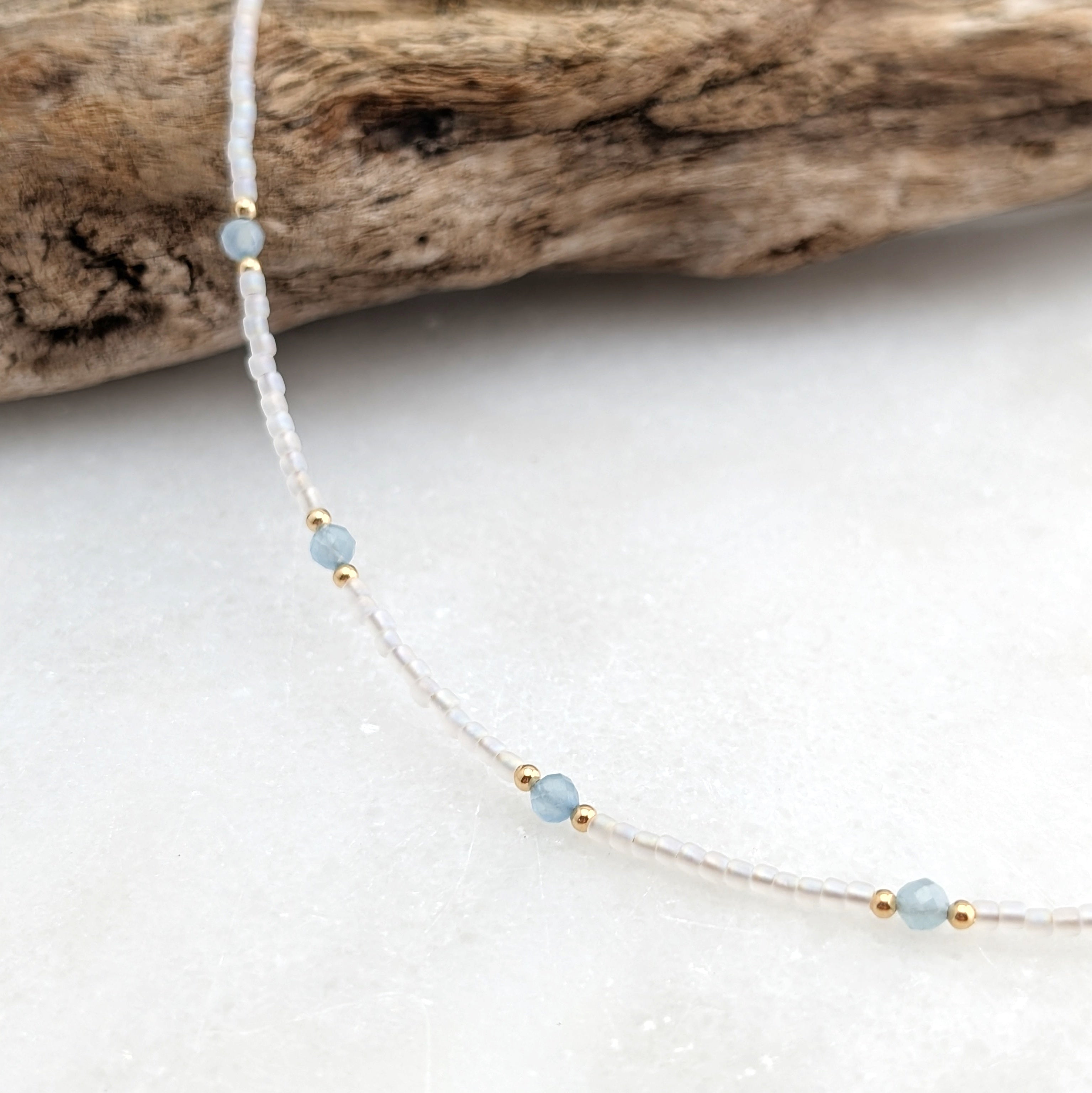 Aquamarine Tranquil Waters Necklace