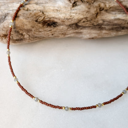 Labradorite Autumn Transformation Necklace