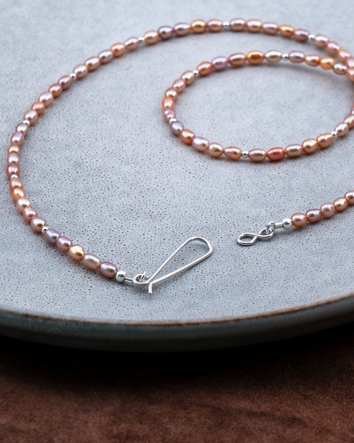 Autumn Ember Freshwater Pearl Necklace