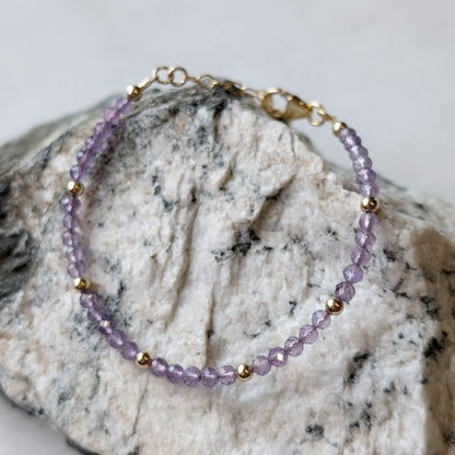 Amethyst Luxe Bracelet