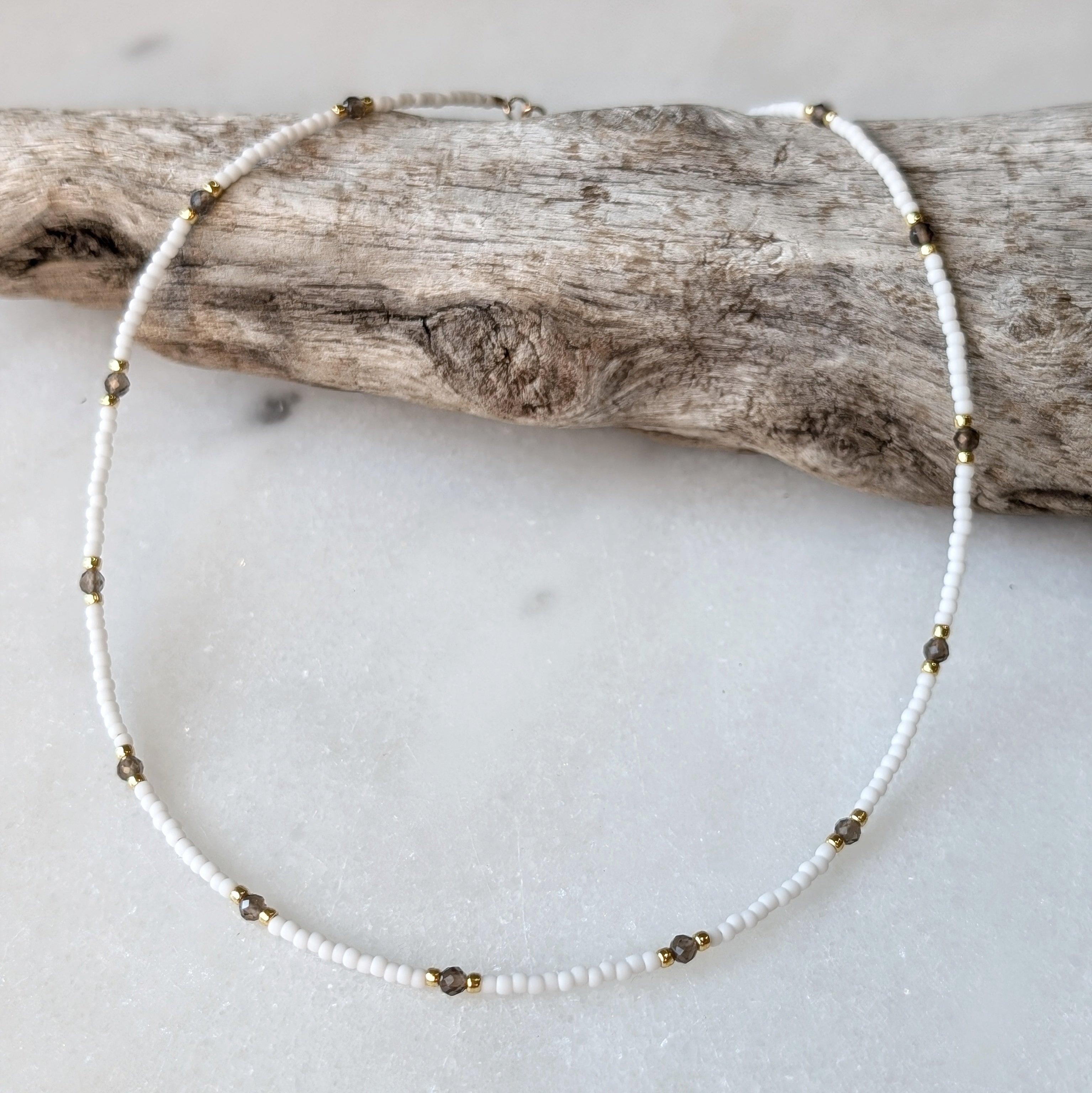 Smoky Quartz Earth Grounding Necklace