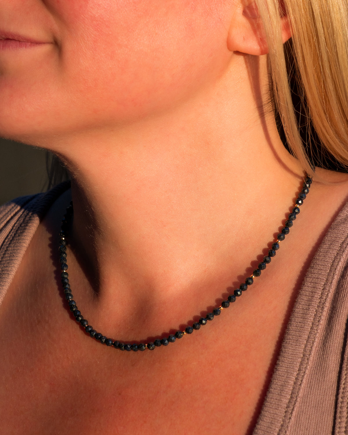 Eclipse Sapphire Necklace