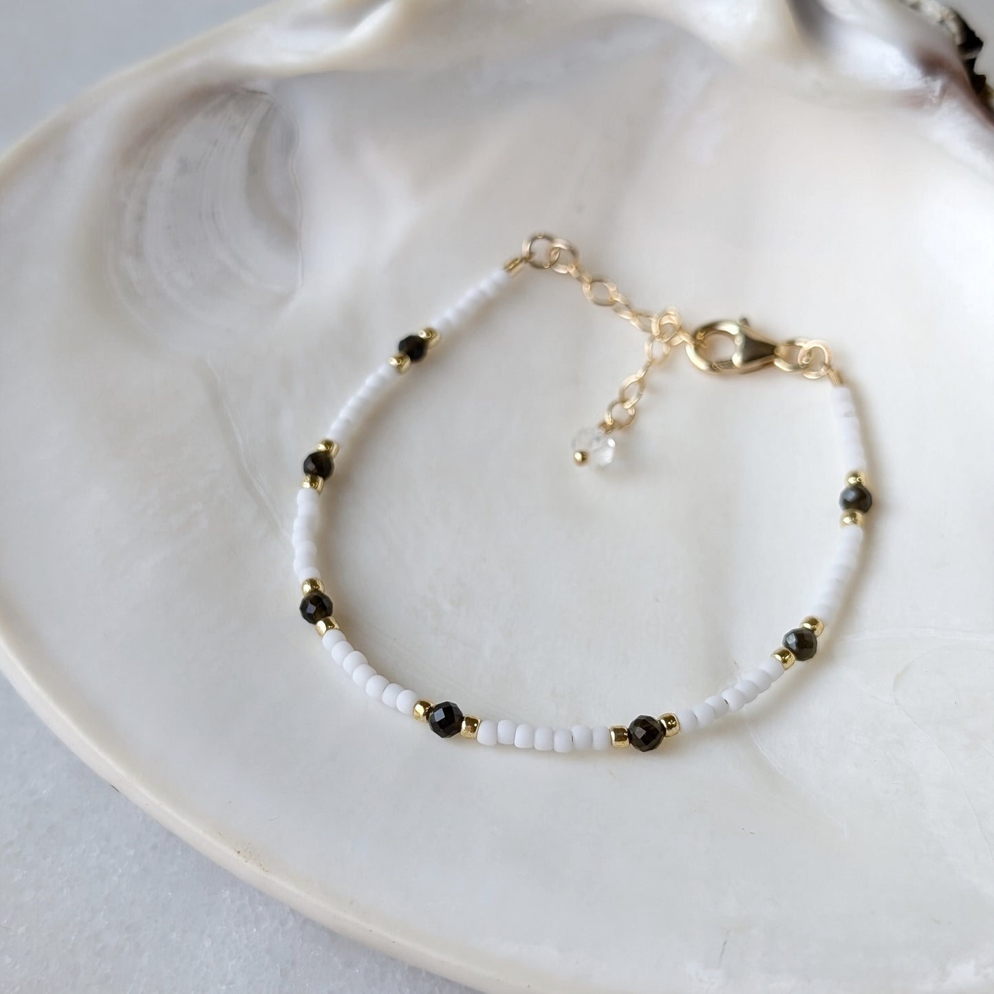 Golden Obsidian Protective Bracelet