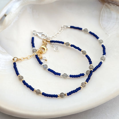 Labradorite Deep Sea Transformation Bracelet